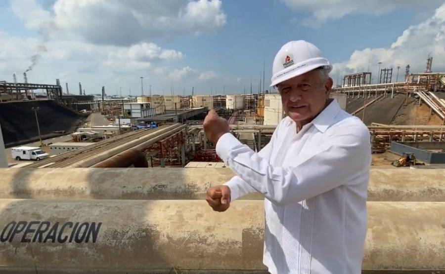 AMLO Refinería de Minatitlán ya reinició operaciones ContraRéplica