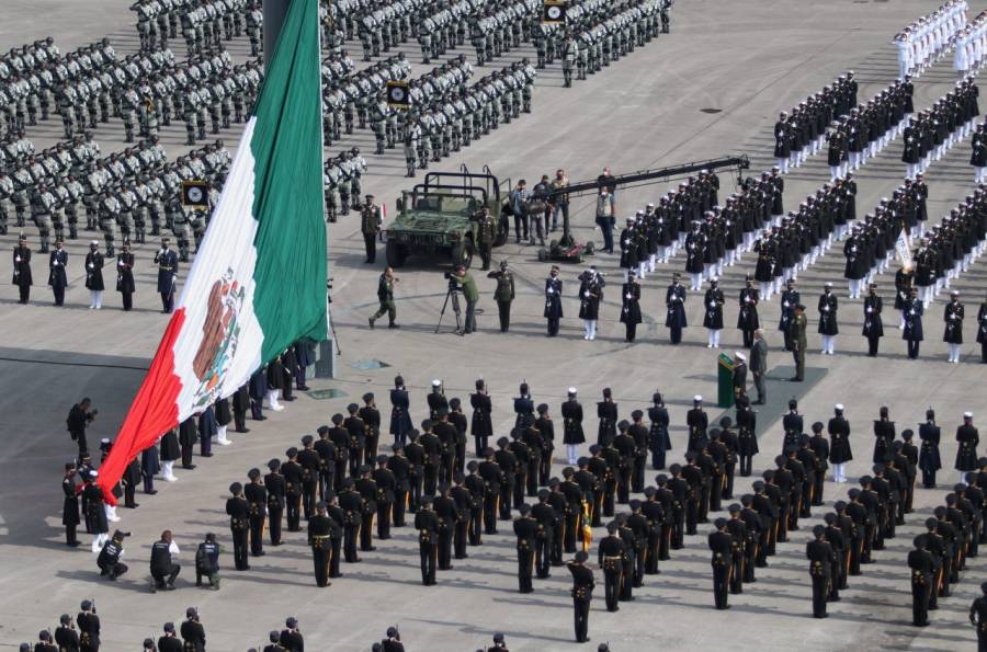 Estas son las fuerzas militares extranjeras que marcharon junto a