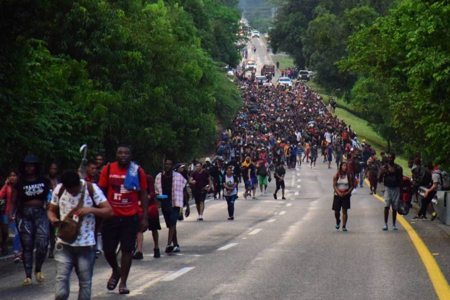 Caravana migrante avanza en Chiapas ContraR plica Noticias