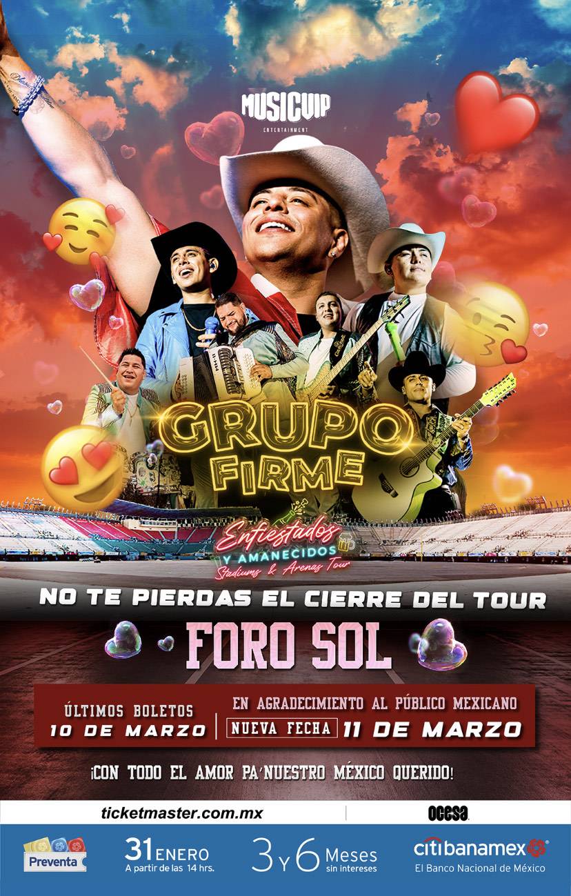 Grupo Firme Tickets & 2023 Tour Dates