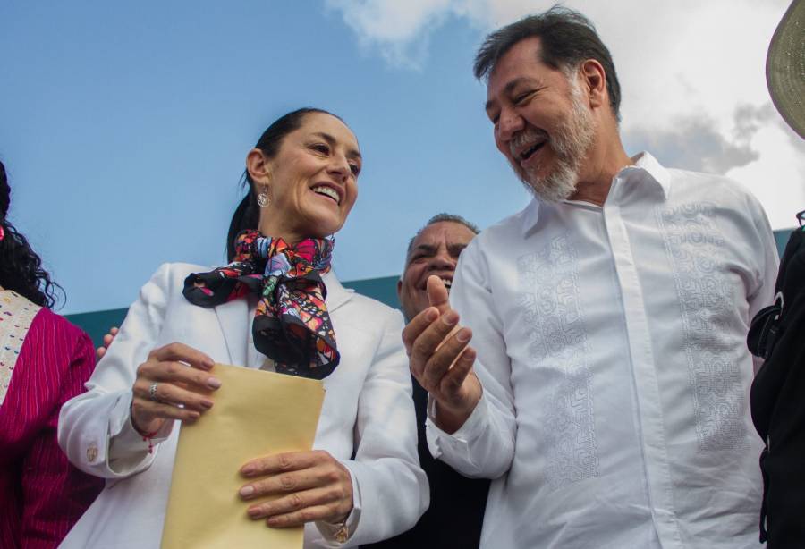 Fernández Noroña se solidariza con Sheinbaum por ser la mujer más