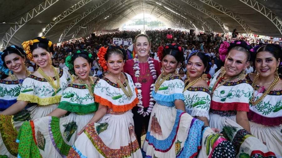 Claudia Sheinbaum continúa su gira por la República visitando el