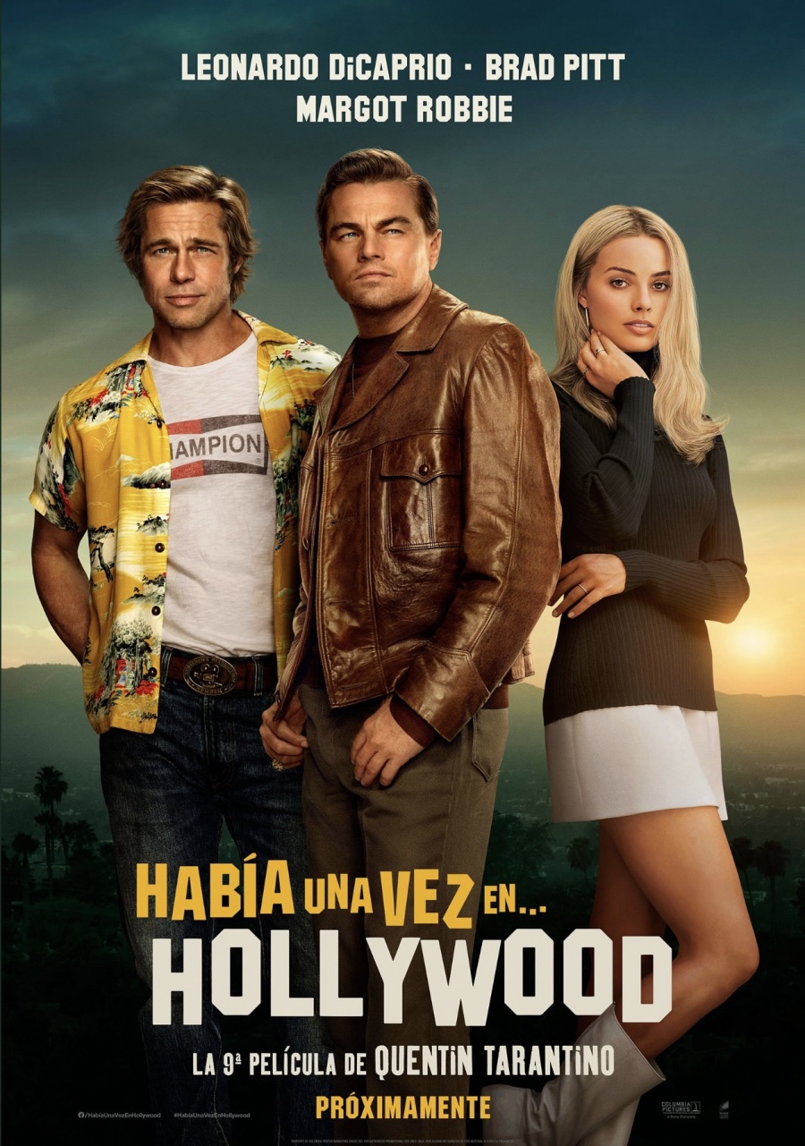 Resultado de imagen para habia una vez en hollywood poster