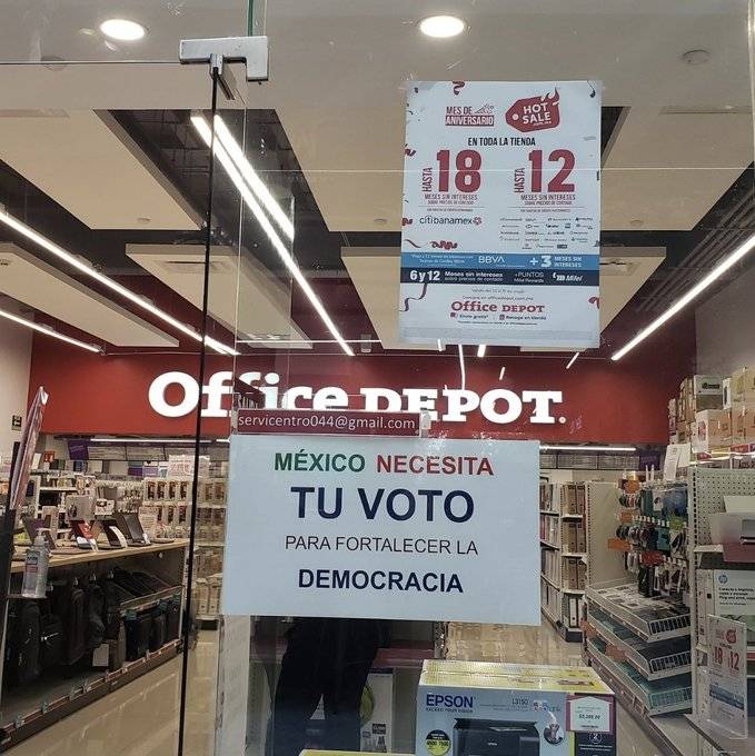 Niega Office Depot promover el voto para PRI y PAN - ContraRéplica -  Noticias