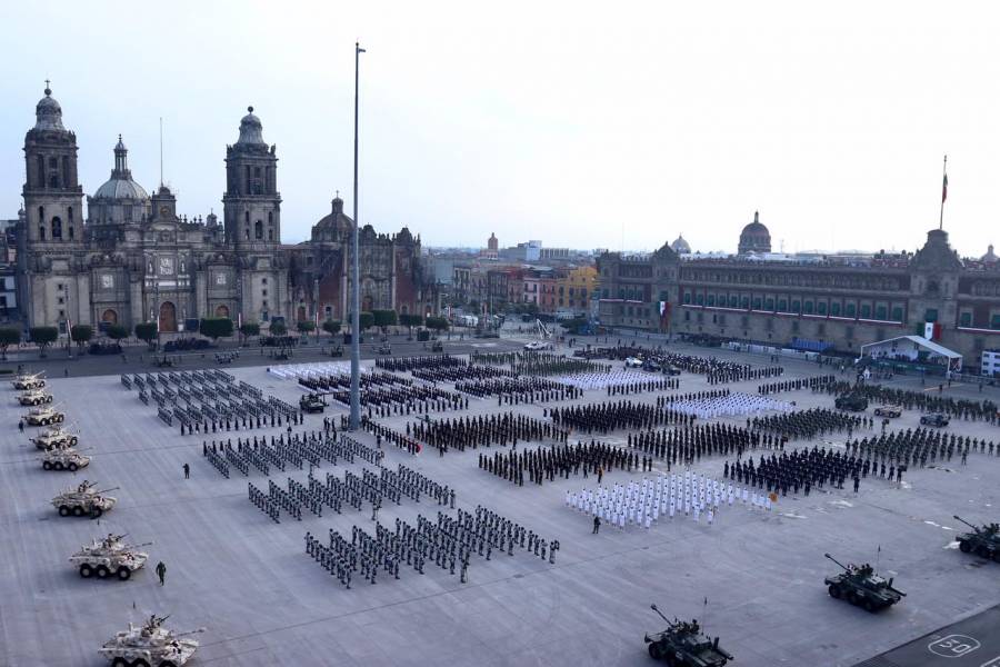 En vivo Desfile Militar en el Zócalo de la CDMX ContraRéplica Noticias