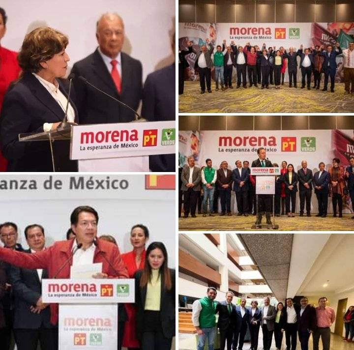 Morena Confirma Alianza Con PT Y Partido Verde Para Elección En El ...