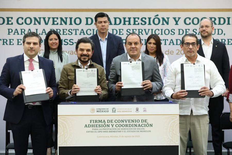 IMSS Y Morelos Firman Convenio Para Que Servicios De Salud Operen Con ...