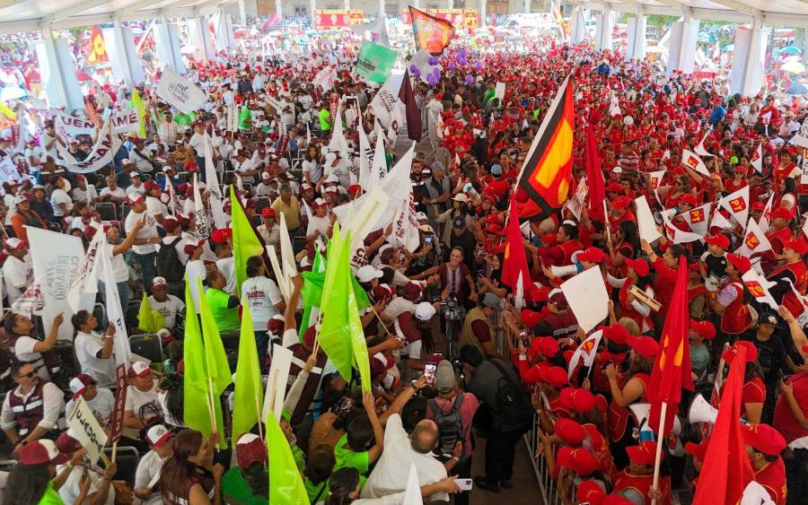 Convocan marcha nacional en apoyo a Claudia Sheinbaum