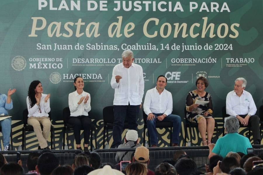 Lo más importante en Pasta de Conchos es que se haga justicia: AMLO