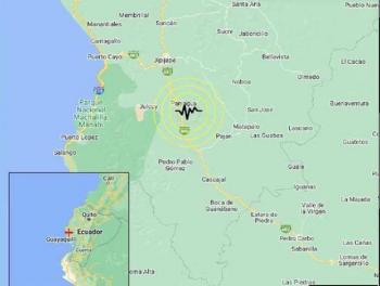 Sismo de magnitud 4.1 sacude la provincia amazónica de Pastaza en Ecuador