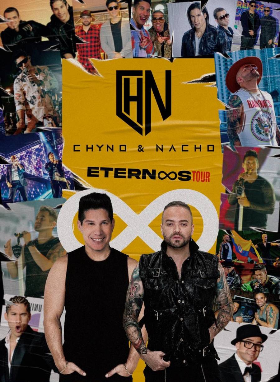 Chyno y Nacho anuncian gira “Eternos Tour” por EE.UU y Puerto Rico 