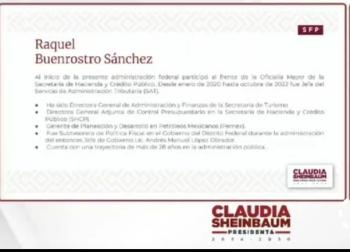 Será la encargada del buen servicio público en el Gobierno de Claudia Sheinbaum ¿De quién se trata?