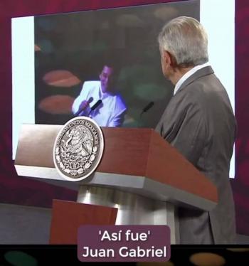 AMLO hace un recuento de la música que ha sonado en la mañanera