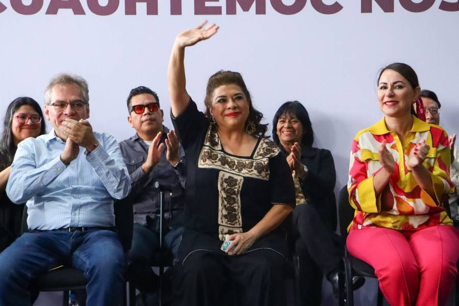 Clara Brugada reafirma compromisos con la alcaldía Cuauhtémoc