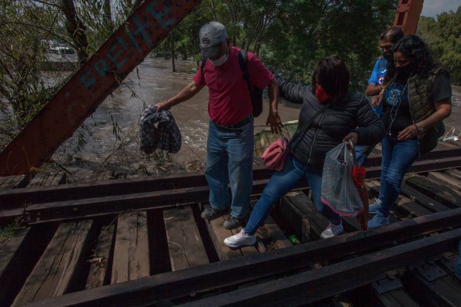 Hidalgo en alerta por socavones y derrumbes tras fuertes lluvias