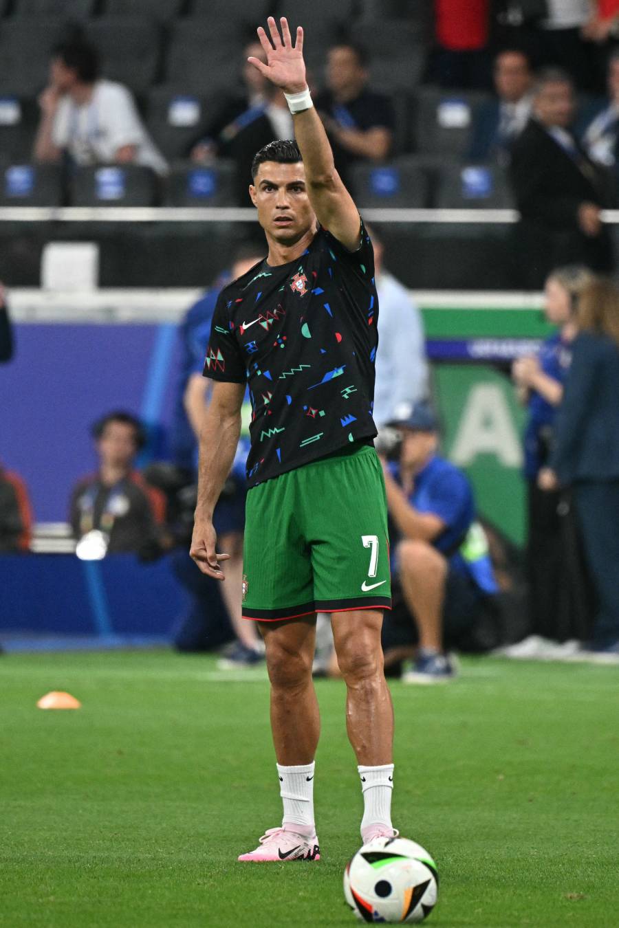 Ronaldo es titular en el cambio de alineación de Portugal en el choque de octavos de final de la Eurocopa contra Eslovenia