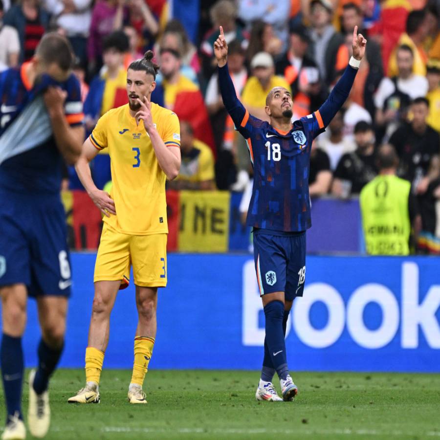 Países Bajos avanza a cuartos de la Eurocopa tras golear 3-0 a Rumania 