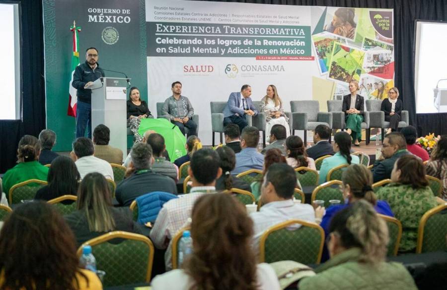 México consolida red de servicios de atención a la salud mental y adicciones
