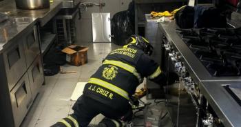 Explosión por fuga de gas en restaurante de Lomas de Chapultepec deja cuatro heridos