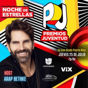 Arap Bethke “emocionado” de participar como conductor en Premios Juventud