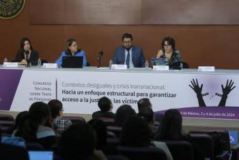 Inicia Congreso Nacional sobre Trata de Personas “Contextos desiguales y crisis Transnacional, del CJF