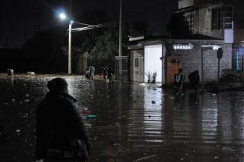 Fuertes lluvias afectan al Estado de México y el centro del país
