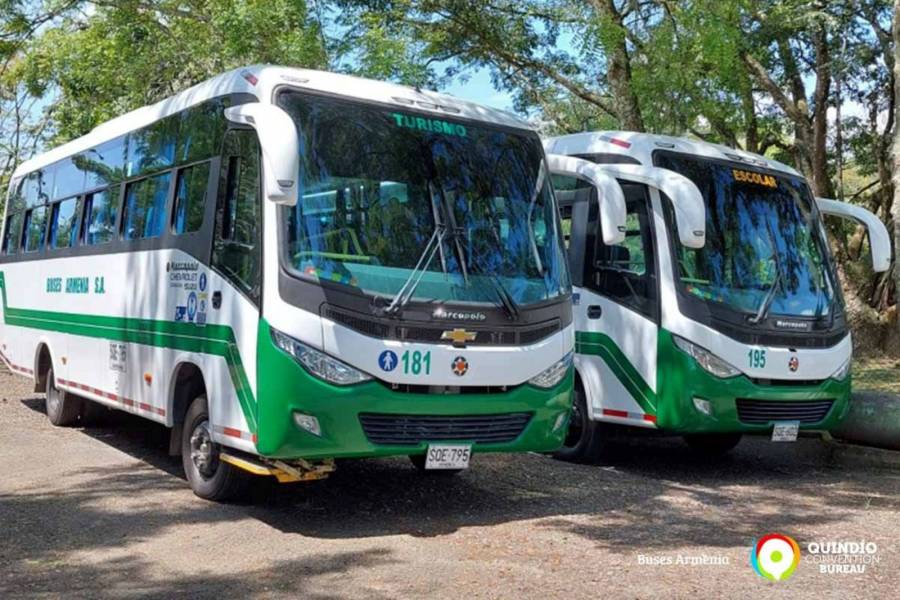 Comienza control de emisiones en buses públicos en Quindío para combatir la contaminación