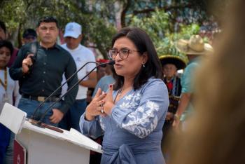 Aleida Alavez fortalece seguridad en Iztapalapa con nuevo botón de auxilio en Santiago Acahualtepec