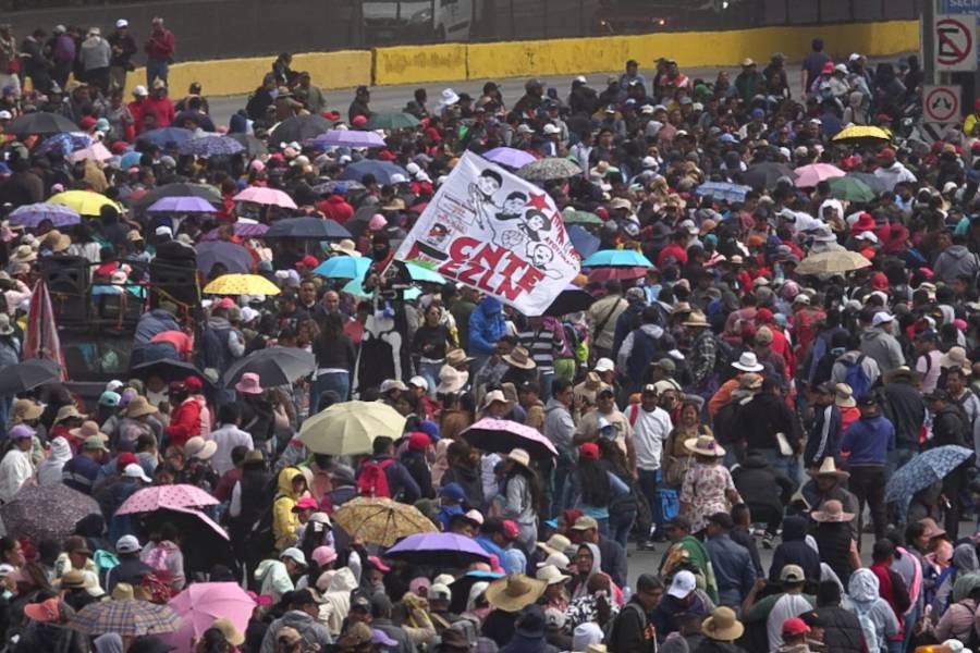 Maestros de la Ciudad de México exigen abrogación de la Ley del ISSSTE de 2007 durante paro de 72 horas 