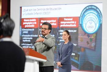 IMSS presenta su nuevo modelo, los CECI, que reemplazarán las guarderías subrogadas